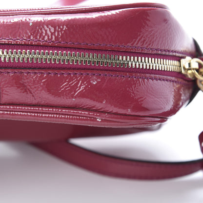 Gucci Soft Patent Small Soho Disco Bag Bright Bougainvillea 19 of 21