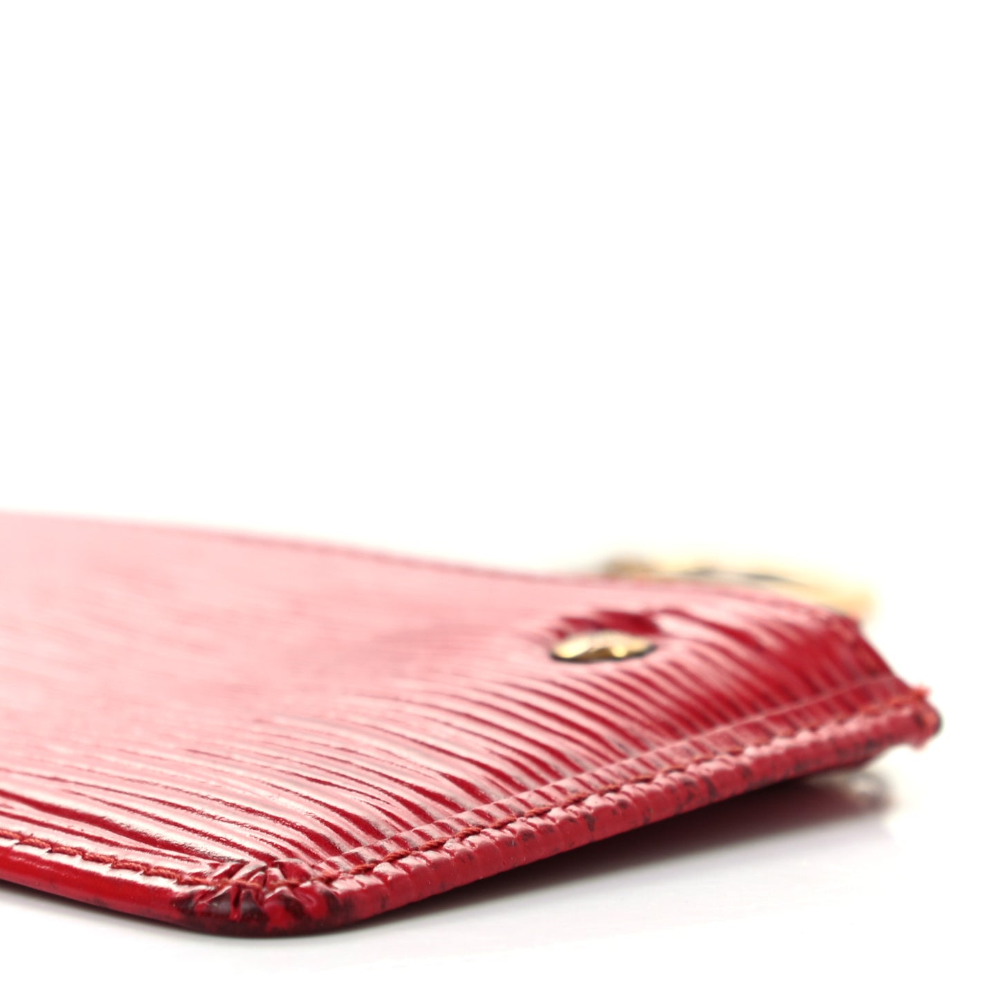 Epi Key Pouch Castillan Red