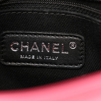 Chanel Patent Quilted Small Coco Shine Flap Pink 6 of 13
