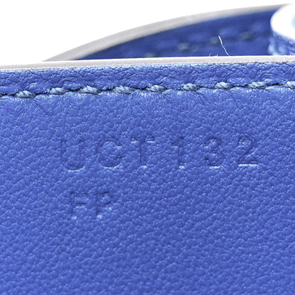 Hermes Epsom Enamel Constance 18 Bleu France 7 of 11