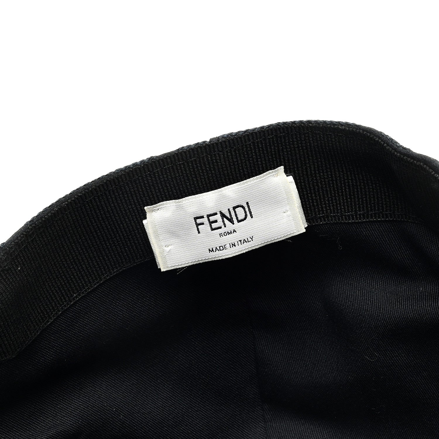 Fendi Canvas FF Baseball Hat Navy 8 of 8