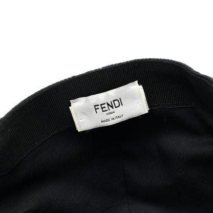 Fendi Canvas FF Baseball Hat Navy 8 of 8