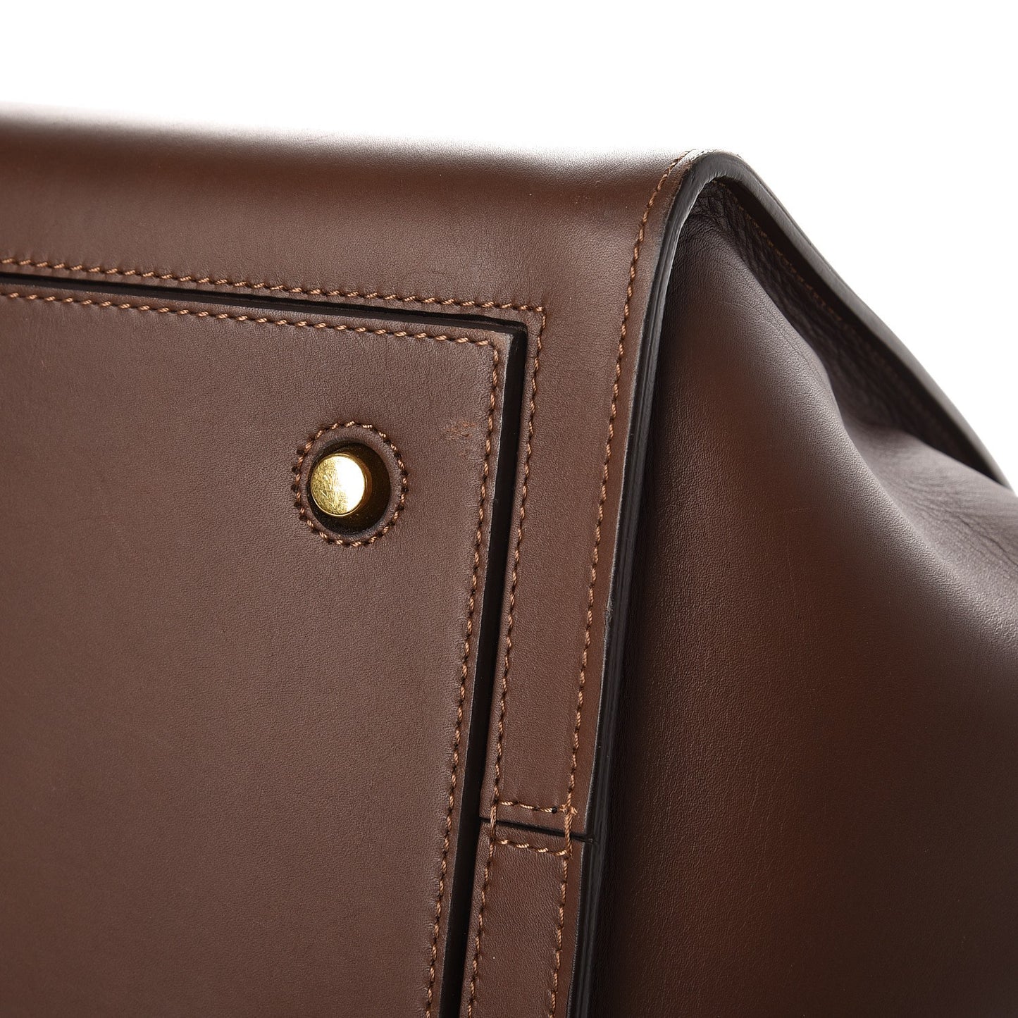 Natural Calfskin Medium Tie Knot Tote Acajou