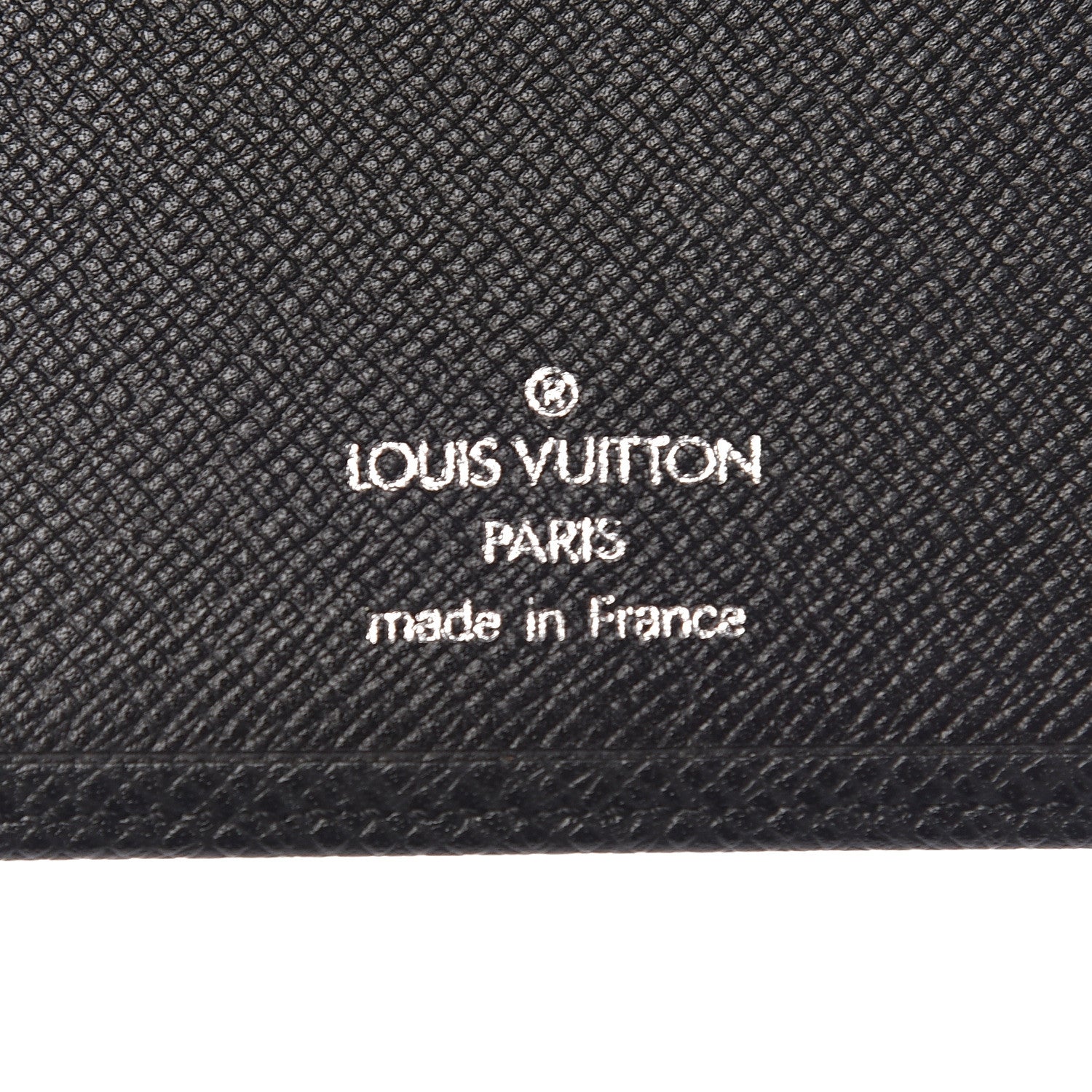 Louis Vuitton Taiga Porte Billets 3 Cartes Billfold Wallet Coin Case Ardoise 6 of 9