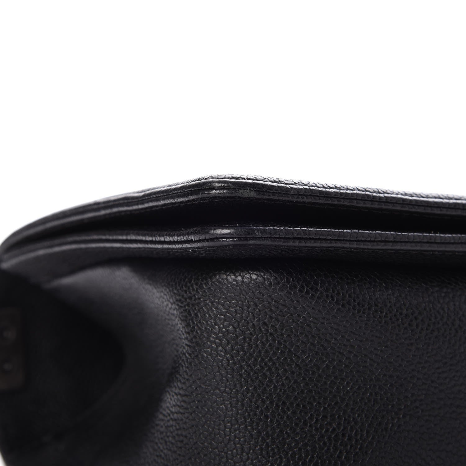 Chanel Caviar Quilted Medium Boy Flap Black 9 of 15