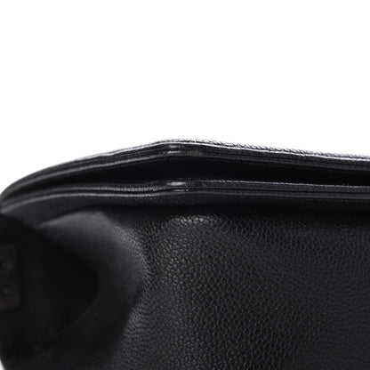 Chanel Caviar Quilted Medium Boy Flap Black 9 of 15