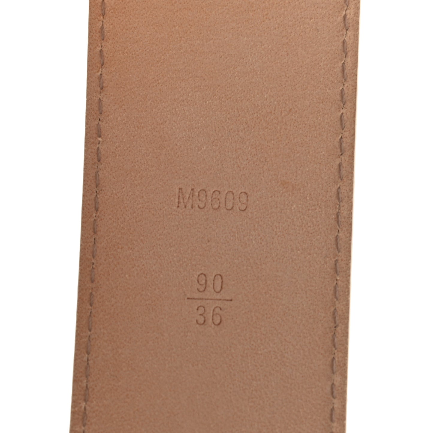 Damier Azur LV Initiales Belt 90 36