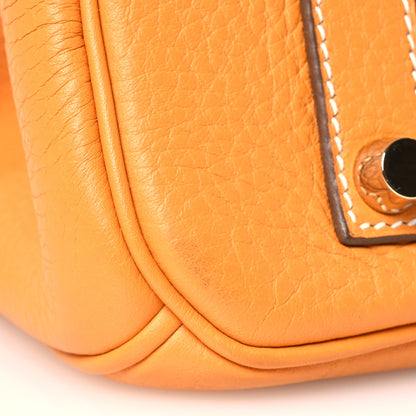 Hermes Taurillon Clemence Birkin 35 Moutarde 13 of 15