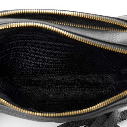 Prada Vitello Daino Camera Bag Smeraldo 6 of 11