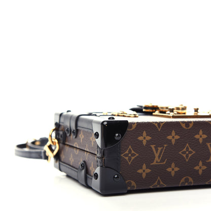 Louis Vuitton Monogram Petite Malle Black 7 of 9