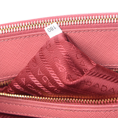 Prada Saffiano Small Galleria Double Zip Tote Tamaris 8 of 17