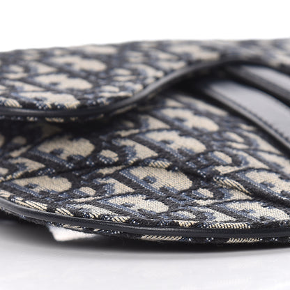 Christian Dior Oblique Saddle Belt Bag Blue 7 of 11