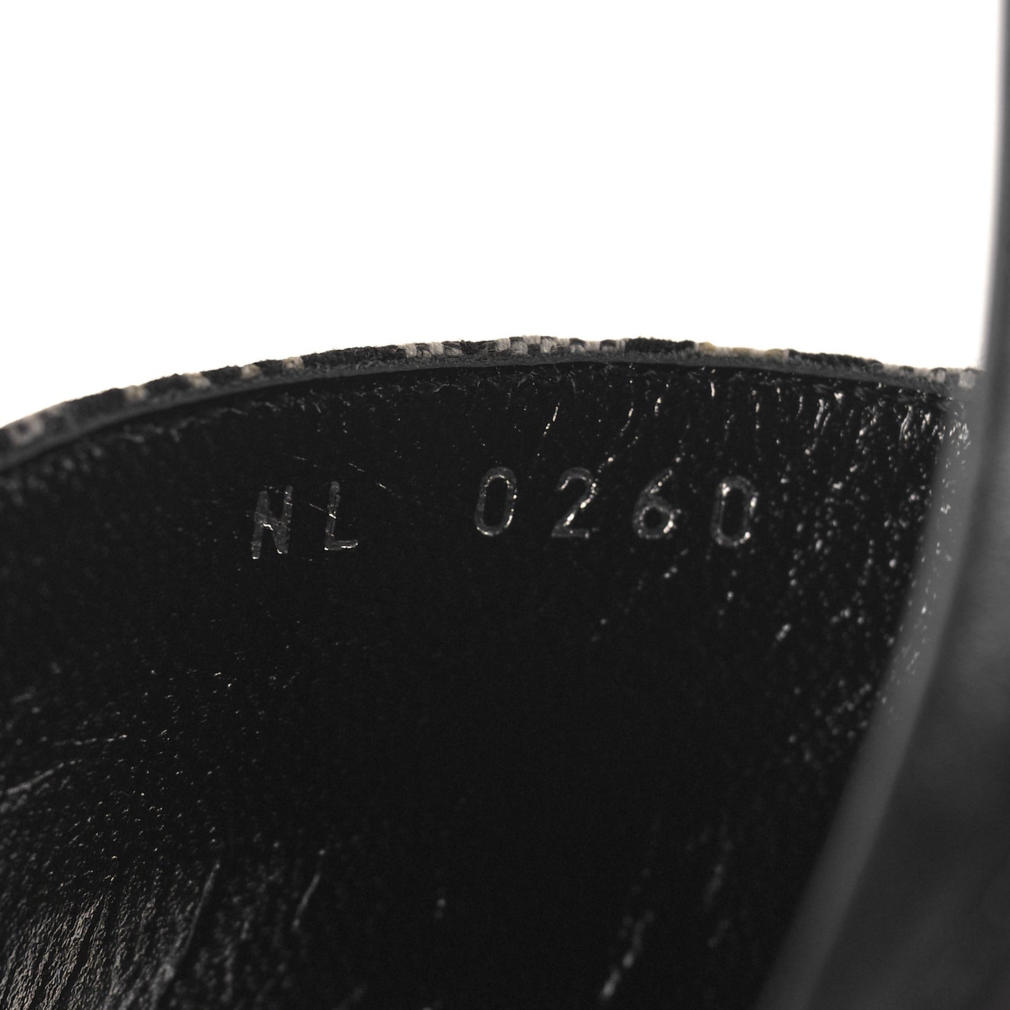 Denim Monogram Silhouette Mules 40 Navy Blue