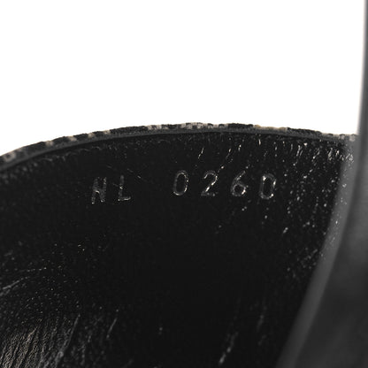 Louis Vuitton Denim Monogram Silhouette Mules 40 Navy Blue 5 of 8