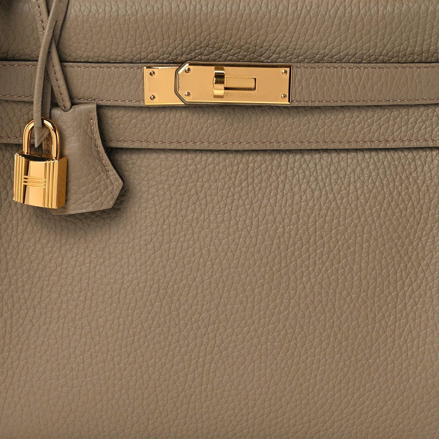 Hermes Togo Kelly Retourne 28 Beige Marfa 8 of 14