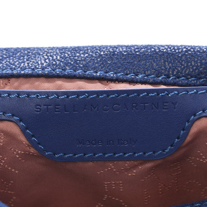 Stella McCartney Shaggy Deer Mini Falabella Fold Over Tote Blue 6 of 10