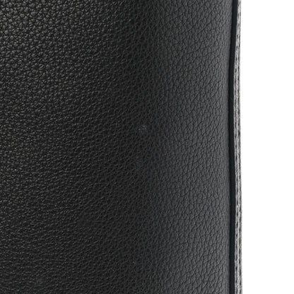 Gucci Pebbled Calfskin Large Logo Portfolio Clutch Black 8 of 8