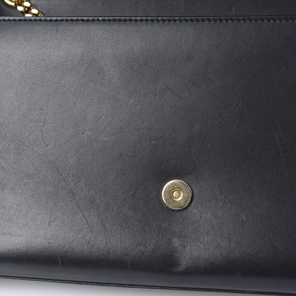 Saint Laurent Smooth Calfskin Medium Classic Monogram Kate Tassel Satchel Black 11 of 19