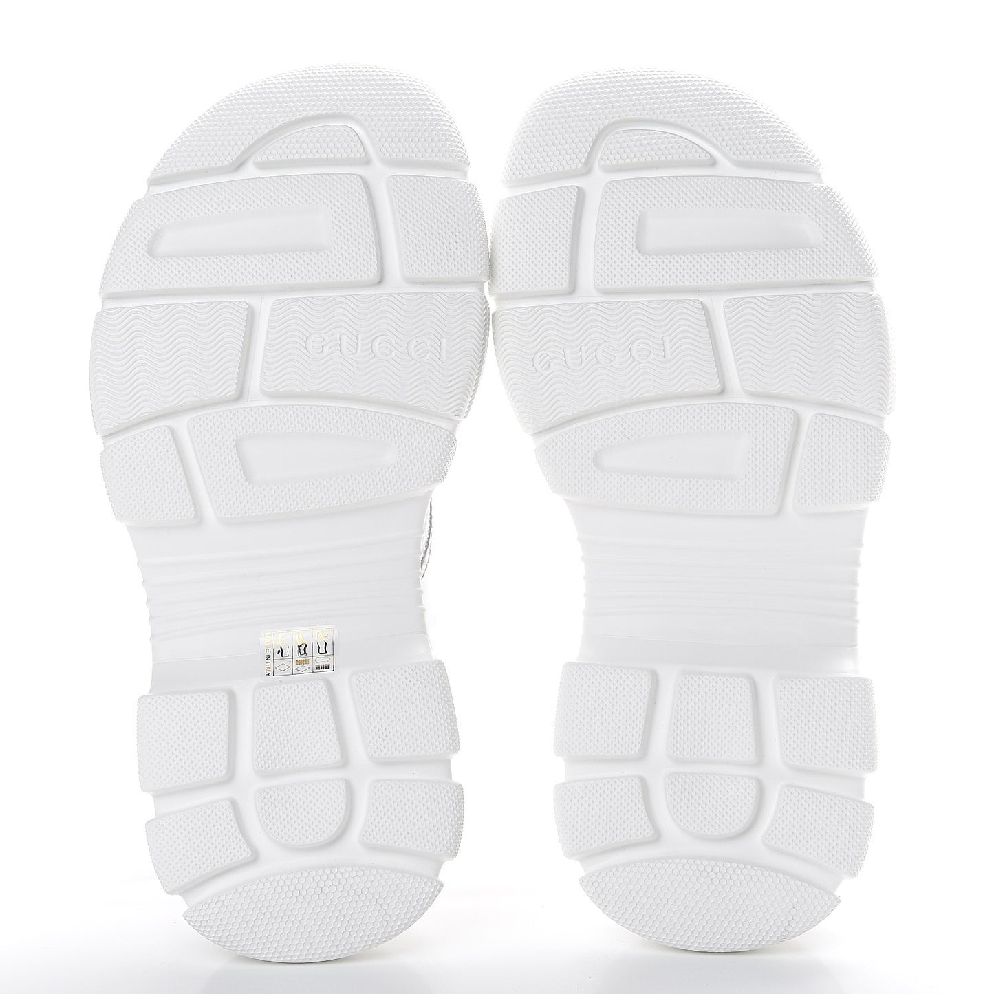 Metallic Nappa Aguru Slide Sandals 40.5 Argent Great White