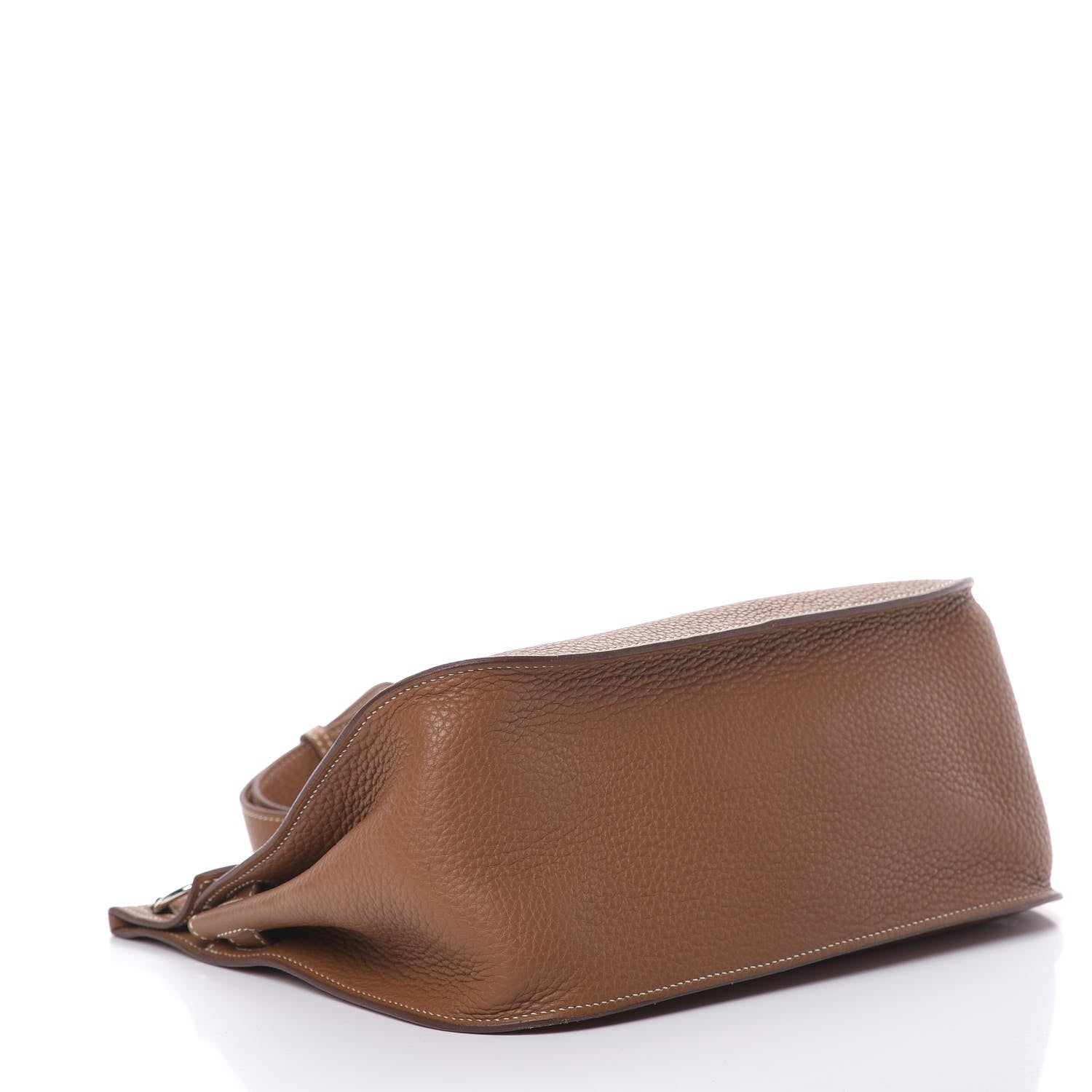 Hermes Taurillon Clemence Jypsiere 28 Gold 4 of 10