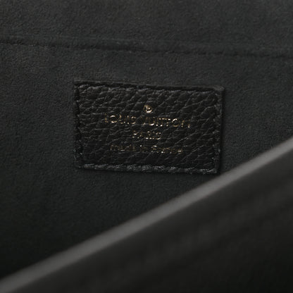 Louis Vuitton Grained Calfskin Lockme Chain Bag Black 6 of 9
