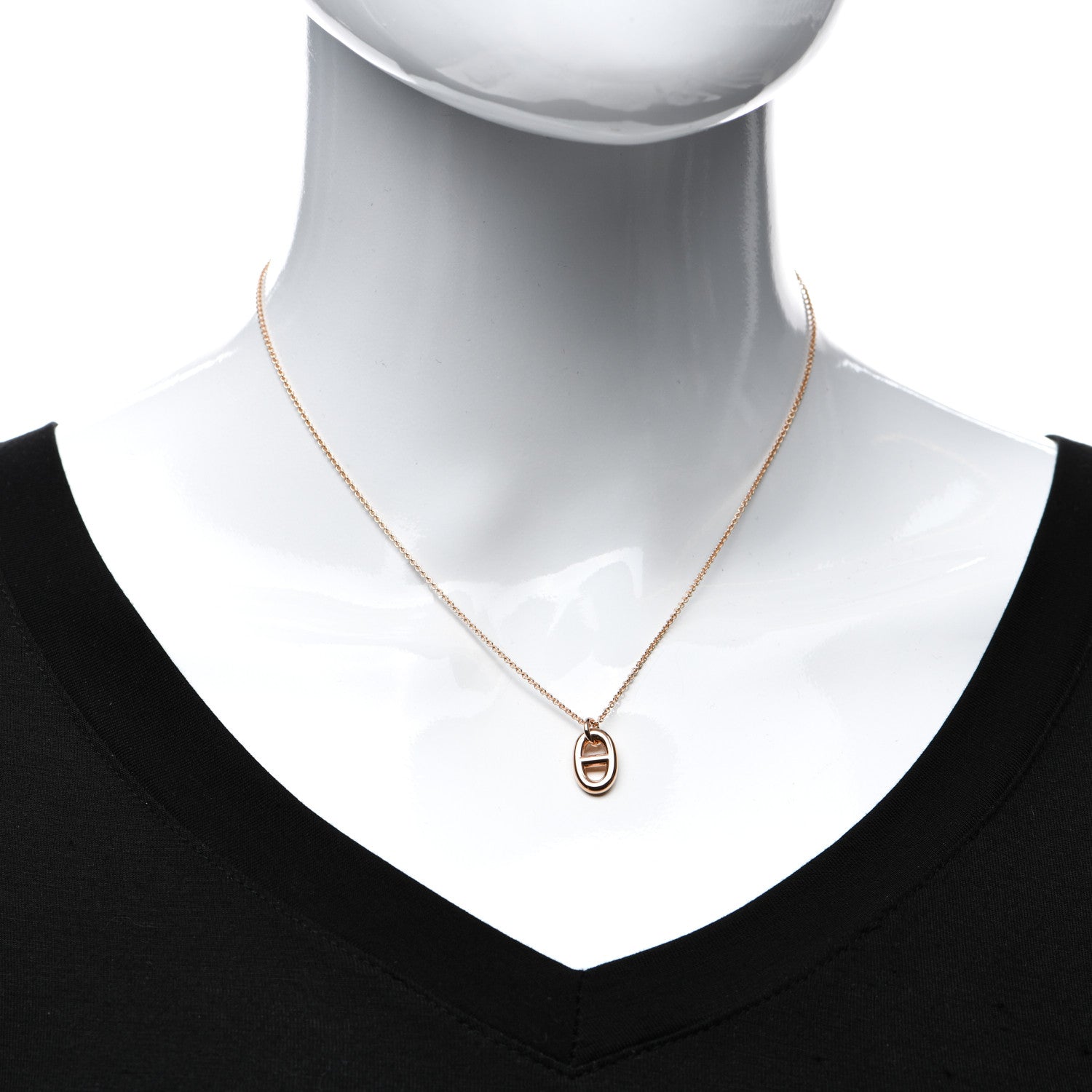 Hermes 18K Rose Gold PM Farandole Pendant Necklace 2 of 5