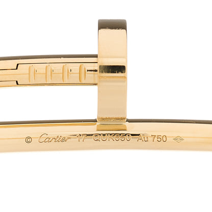 Cartier 18K Yellow Gold Juste Un Clou Bracelet 17 3 of 4