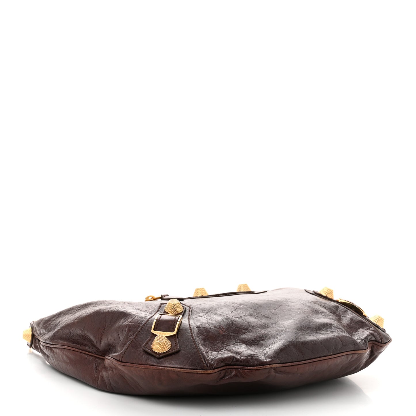Chevre Giant 21 Gold Hardware Hobo Mogano