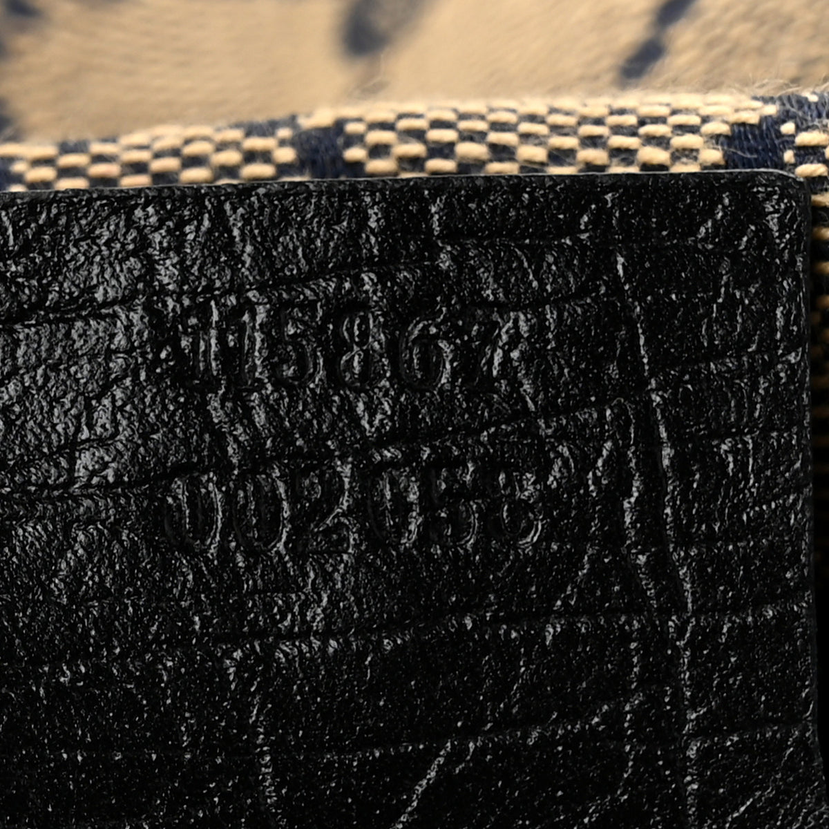 Monogram Medium Horsebit Chain Hobo Navy