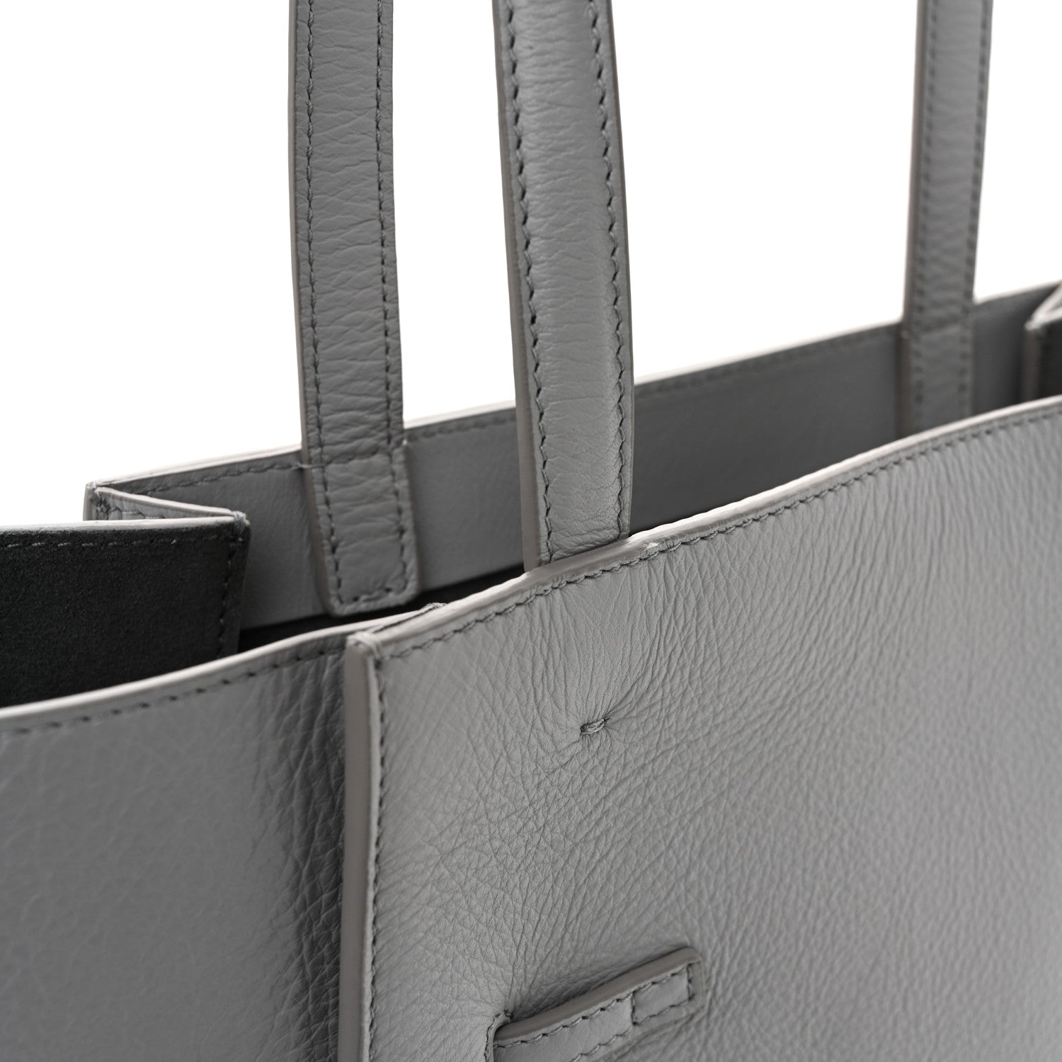 Givenchy Calfskin Voyou Small North South Tote  Light Grey 10 of 11