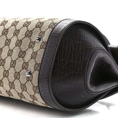 Gucci Monogram Bamboo Bullet Bag Dark Brown 11 of 12