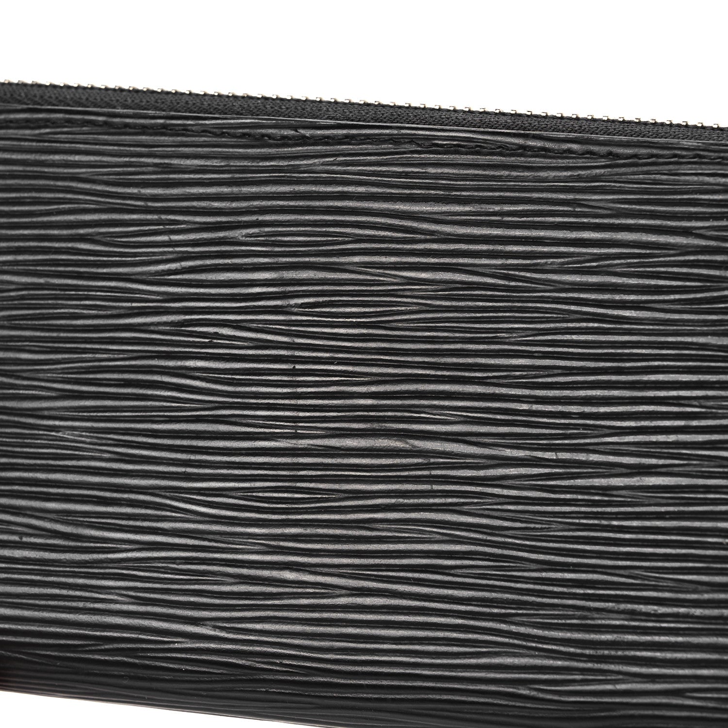 Louis Vuitton Epi Clemence Wallet Black 11 of 12