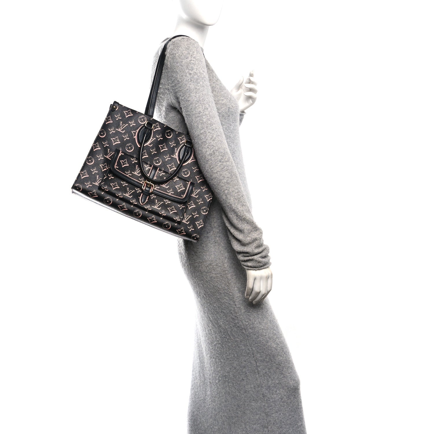Louis Vuitton Monogram Fall for You LV Neo Onthego MM Black 2 of 9