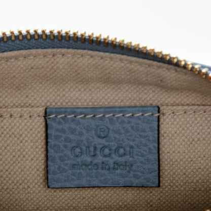 Gucci Dollar Calfskin Small Swing Pouch Mineral Blue 6 of 6
