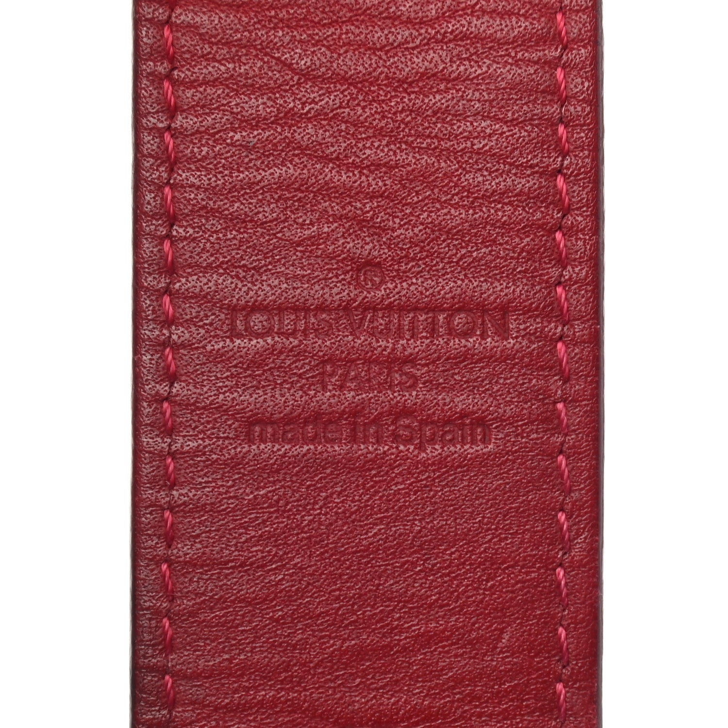 Louis Vuitton Monogram Multicolor LV Cut Reversible Belt 85 34 White Grenade 3 of 7