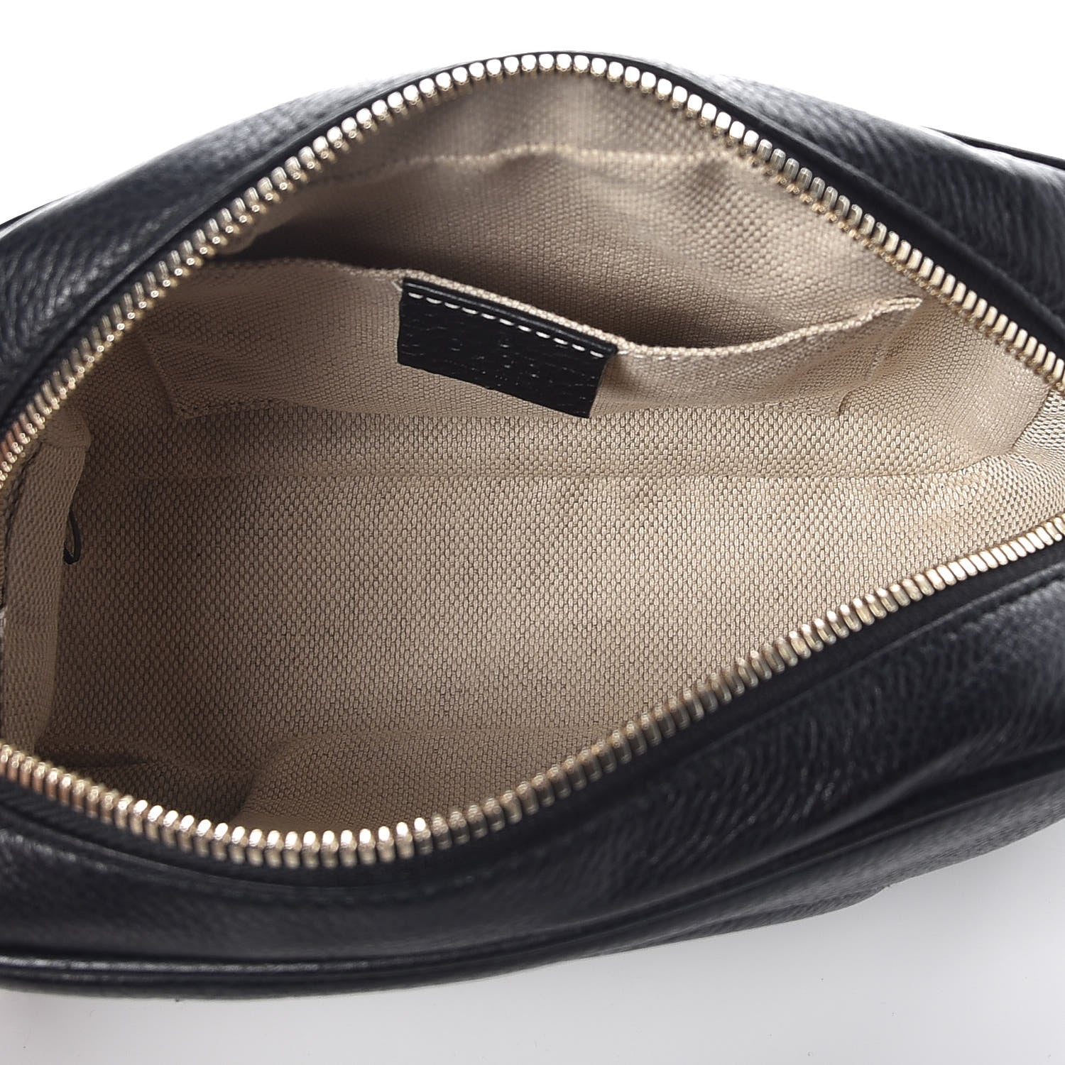 Gucci Pebbled Calfskin Small Soho Disco Bag Black 7 of 9