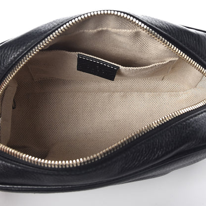 Gucci Pebbled Calfskin Small Soho Disco Bag Black 7 of 9