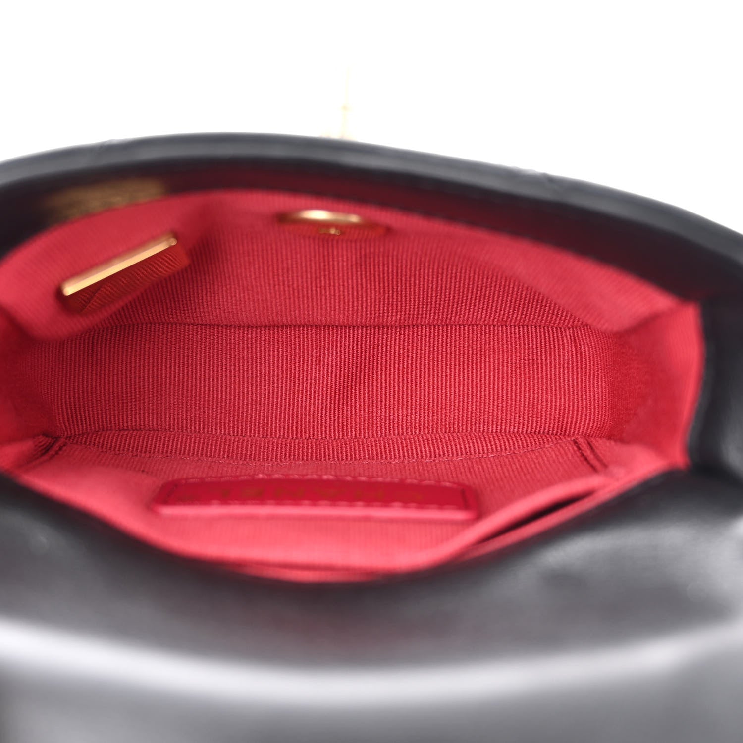 Chanel Calfskin Quilted Mini Framing Chain Bag Black 5 of 11