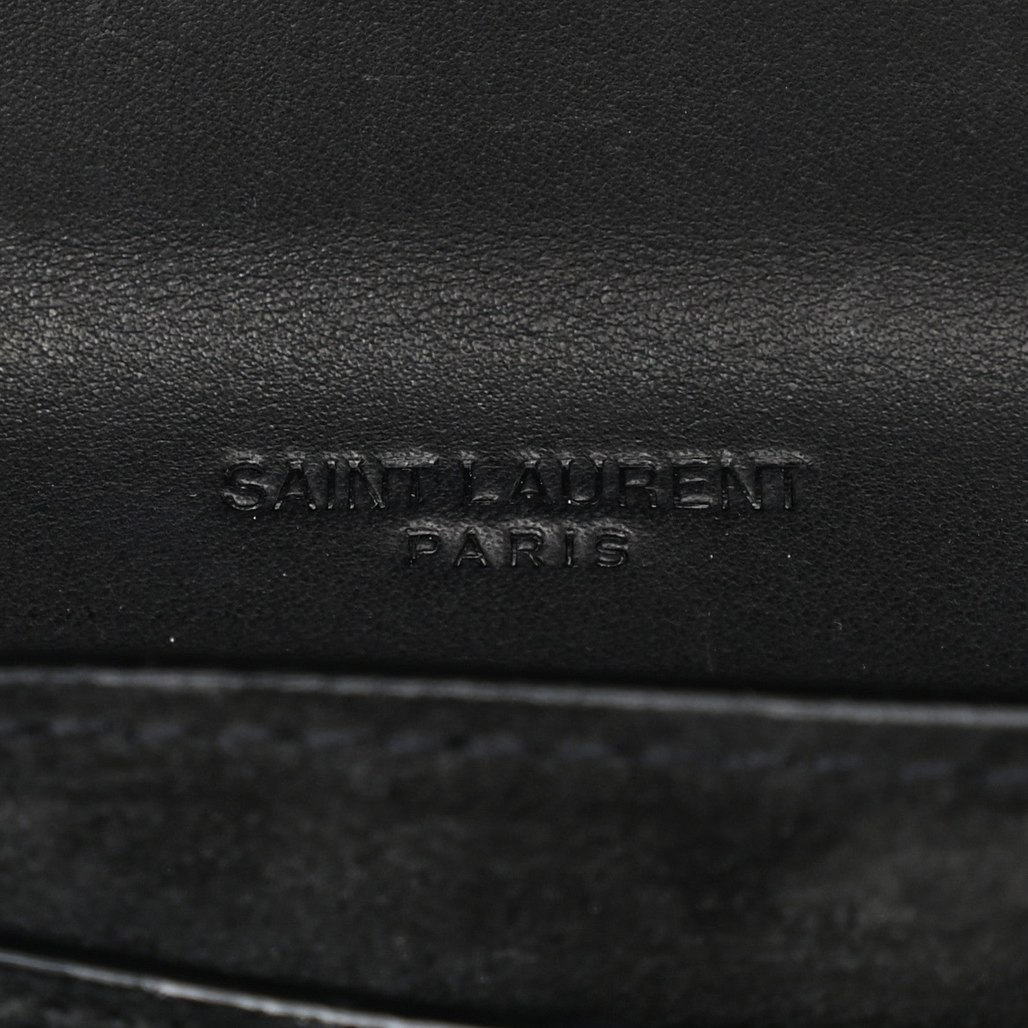 Saint Laurent Smooth Calfskin Classic Monogram Small Kaia Satchel Black 7 of 11