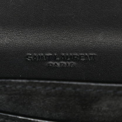 Saint Laurent Smooth Calfskin Classic Monogram Small Kaia Satchel Black 7 of 11