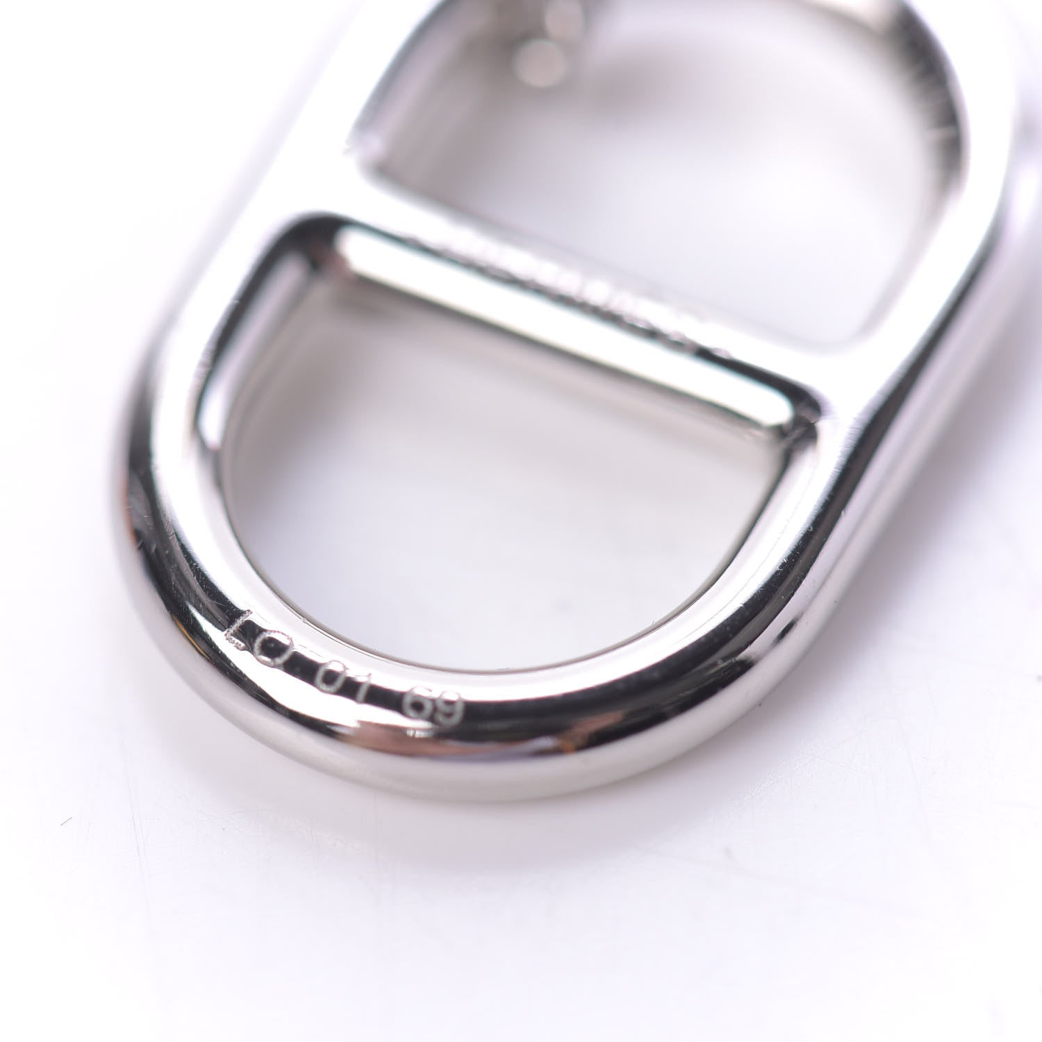 Hermes Swift O'Maillon Pendant Necklace White 6 of 7