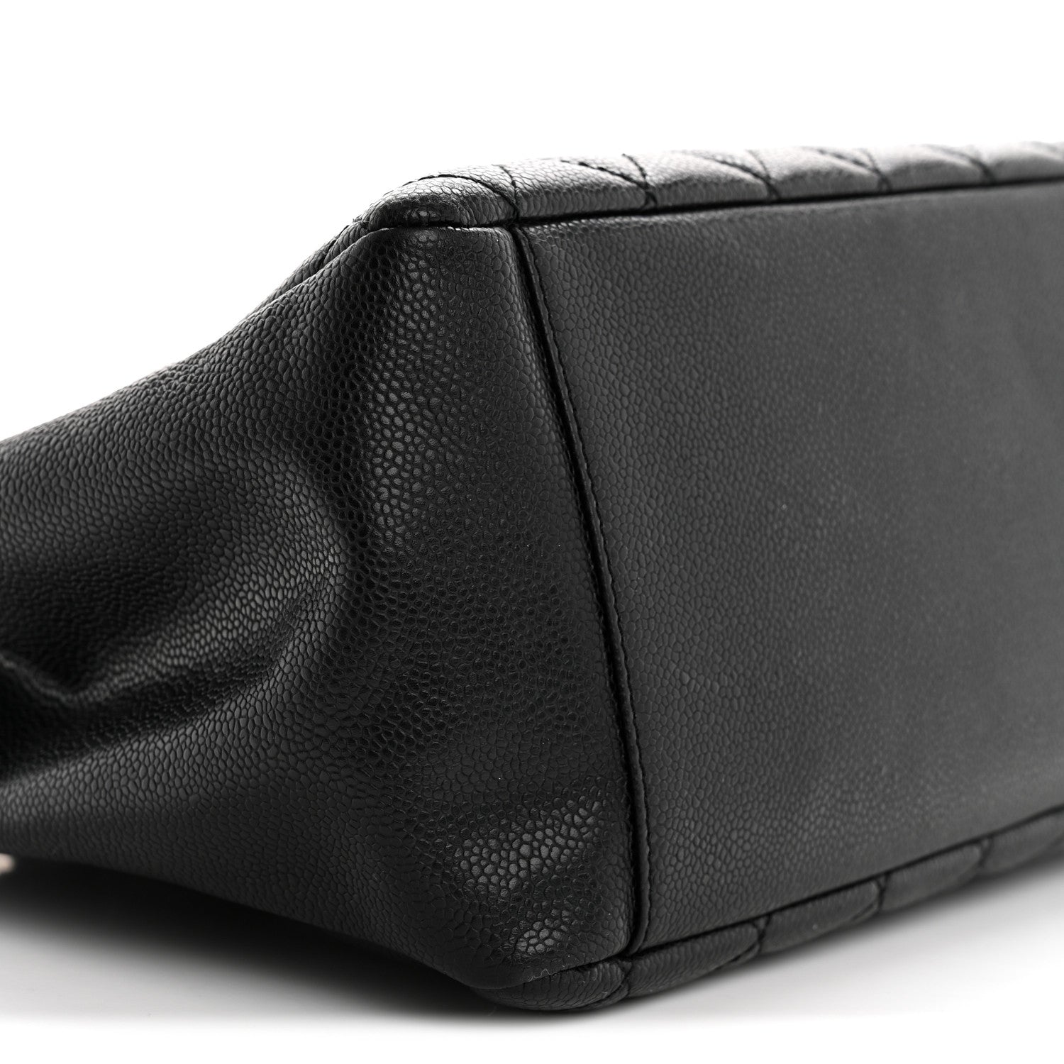 Chanel Caviar Quilted Grand Shopping Tote GST Black 9 of 11