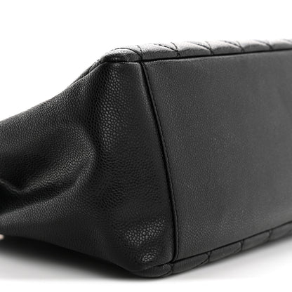 Chanel Caviar Quilted Grand Shopping Tote GST Black 9 of 11