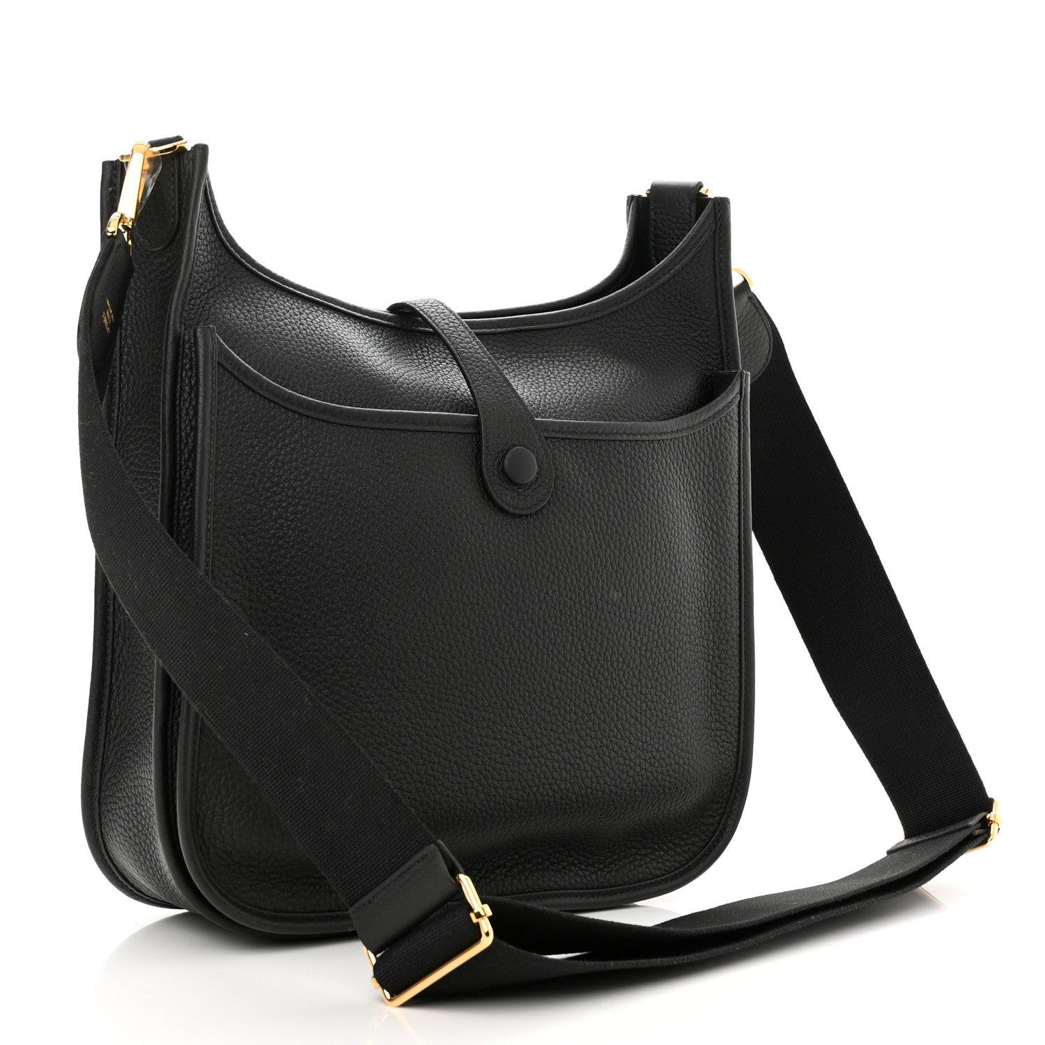 Hermes Taurillon Clemence Evelyne III PM Black 3 of 11