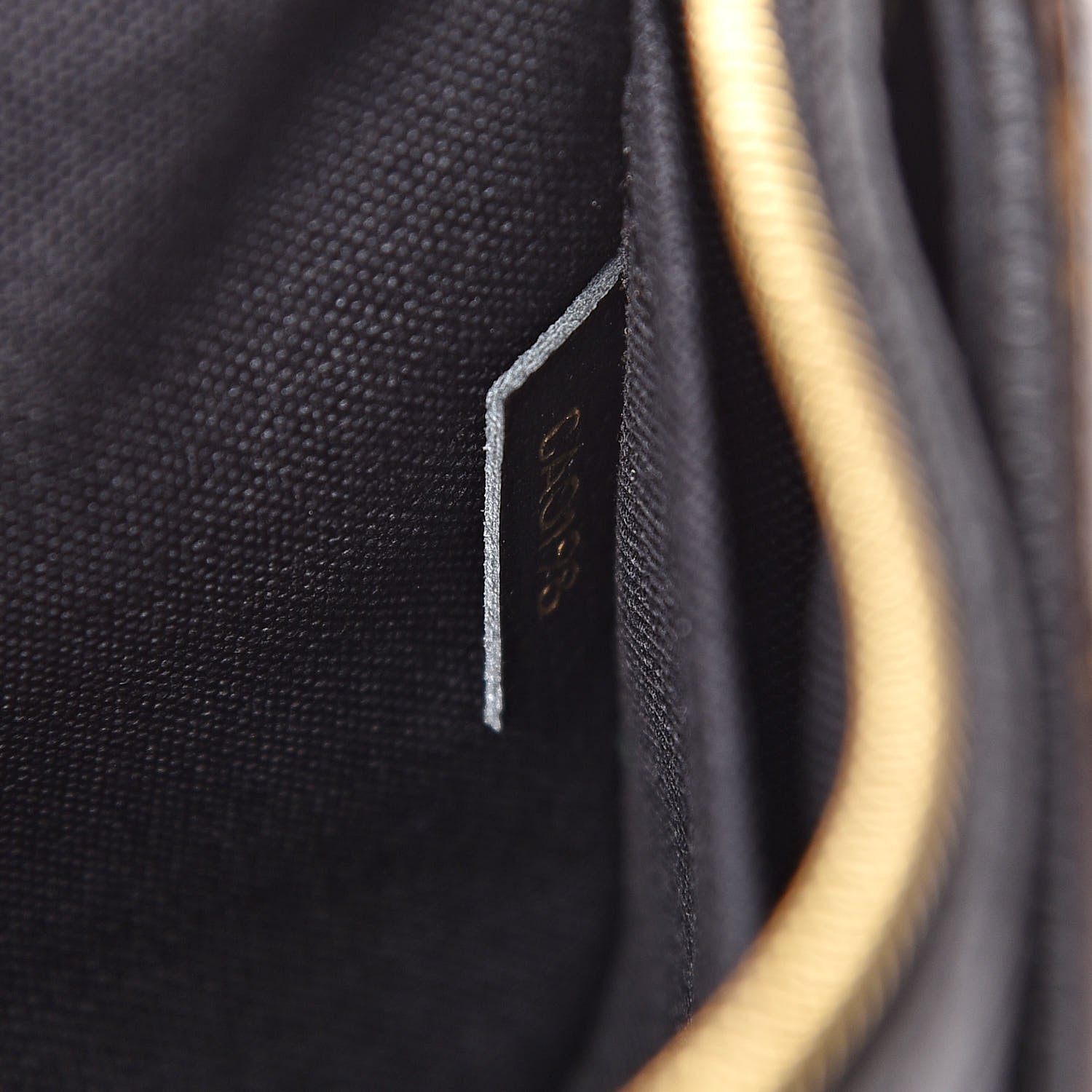 Louis Vuitton Monogram Pallas Clutch Black 7 of 10