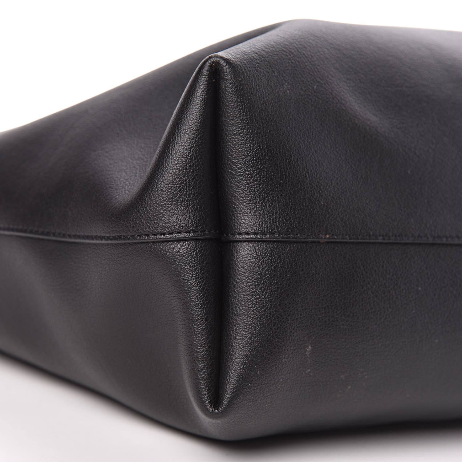 Saint Laurent Calfskin Large Shopping Tote Black 9 of 17