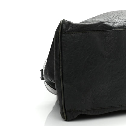 Fendi Distressed Lambskin Large Bag De Jour Tote Black 10 of 24