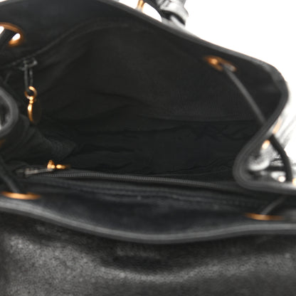 Chanel Caviar CC Backpack Black 5 of 10