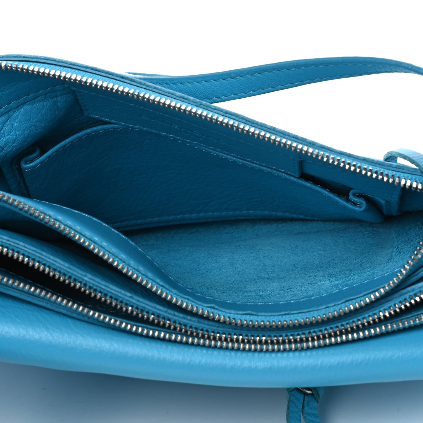Supple Calfskin Papier Sight Clutch Caraibes