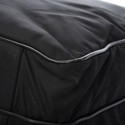 Prada Soft Calfskin Tessuto Nylon Travel Bag Black 12 of 20